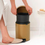 Poubelle à Pédale 5L NewIcon Warm, Brabantia
