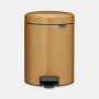 Poubelle à Pédale 5L NewIcon Warm, Brabantia
