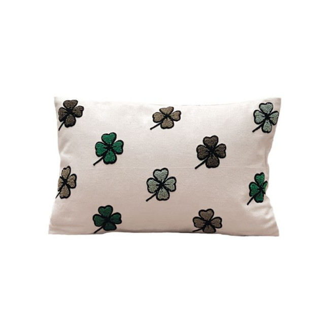 Coussin Influence Trèfle bleu, Opjet