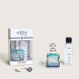 Coffret Lampe Berger Glaçon Turquoise/Bleue, Maison Berger