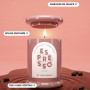 Bougie parfumée Les Trendy Espresso, My Jolie Candle