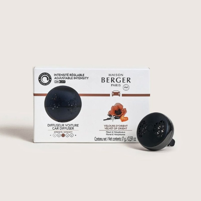 Diffuseur voiture modulable Velours d'Orient, Maison Berger