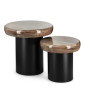 Set 2 Tables Basses Talin, Bizzotto