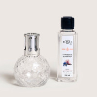 Coffret lampe Berger Disco Transparente, Maison Berger