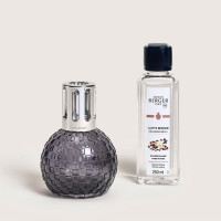 Coffret Lampe Berger Disco Grise, Maison Berger