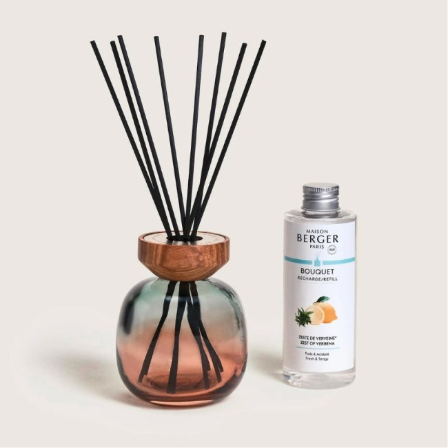 Bouquet parfumé Wood Vert Prune/Bois, Maison Berger