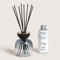 Bouquet parfumé Wood Noir givré/Noir, Maison Berger