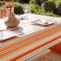 Nappe Enduite BISCAROSSE Terre Cuite, Sud Etoffe