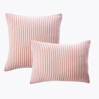 Taie d'oreiller Gaze de coton Romie Abricot, L'effet papillon