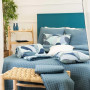 Couvre-lit RITZ Blue Stone, Sud Etoffe