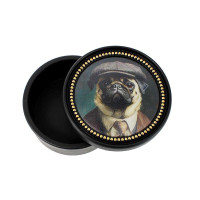 Boite Dandy Carlin Noir/Doré, Emdé