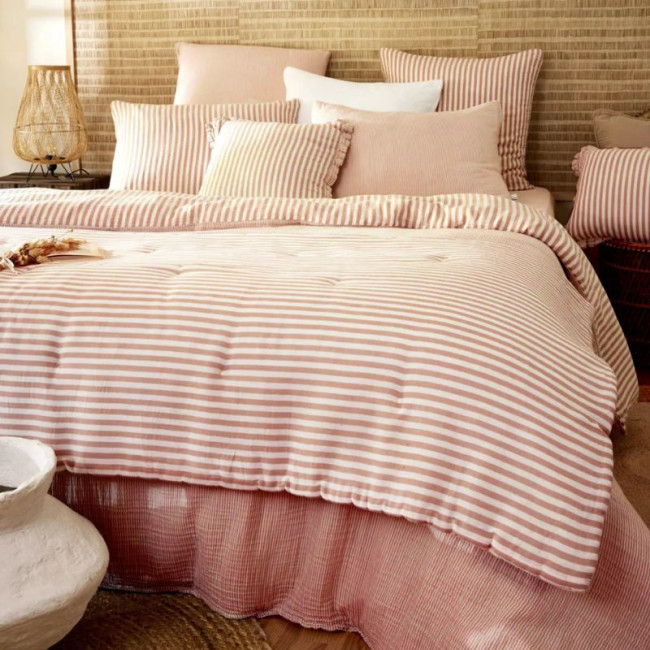 Bout de lit Romie Abricot, L'Effet papillon