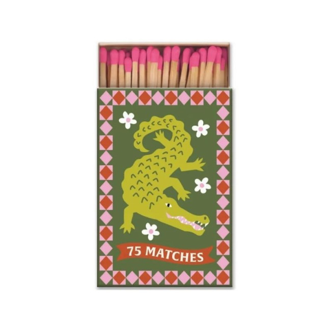 Boîte de 75 Allumettes Crocodile, Paddywax