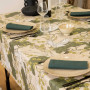 Nappe Enduite OKAIDO Oil Green, Sud Etoffe