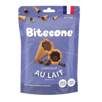 Mini Cônes fourrés Chocolat au Lait, Bitecone