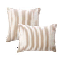 Taie d'oreiller Gaze de coton Romie Ficelle, L'effet papillon