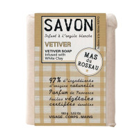 Savon parfumé Vétiver, Mas du Roseau