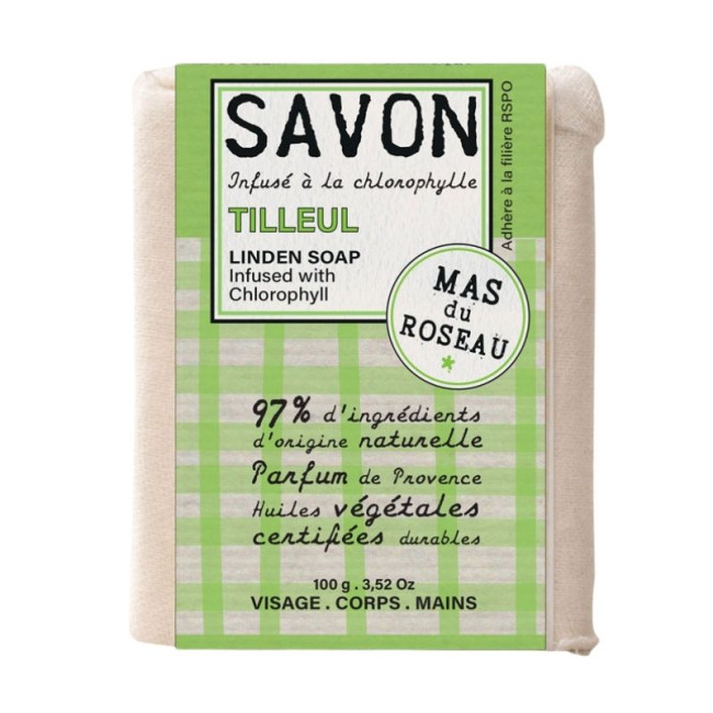 Savon parfumé Tilleul, Mas du Roseau