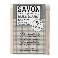 Savon parfumé Musc blanc, Mas du Roseau