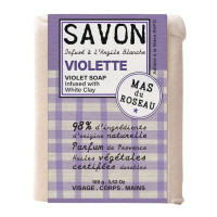 Savon parfumé Violette, Mas du Roseau