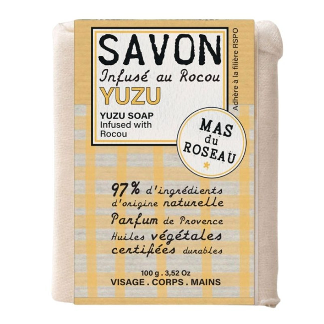 Savon parfumé Yuzu, Mas du Roseau