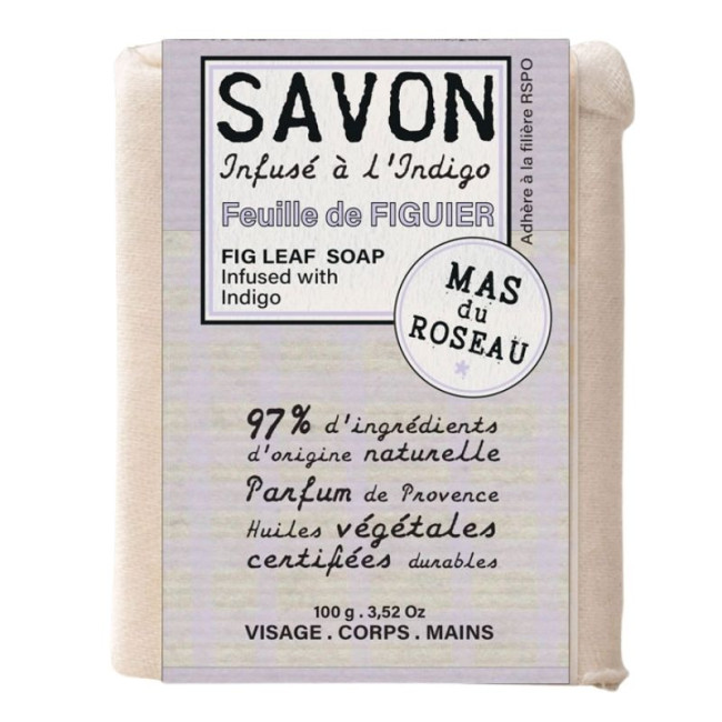 Savon parfumé Feuille de Figuier, Mas du Roseau