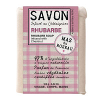 Savon parfumé Rhubarbe, Mas du Roseau