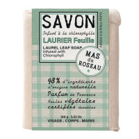 Savon parfumé Laurier feuille, Mas du Roseau