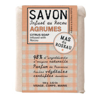 Savon parfumé Agrumes, Mas du Roseau