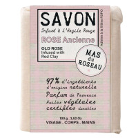 Savon parfumé Rose ancienne, Mas du Roseau