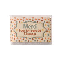 Savonnette de Remerciement Pour ton Sens de l'Humour, Mas du Roseau