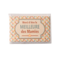 Savonnette de Remerciement Meilleure des Mamies, Mas du Roseau