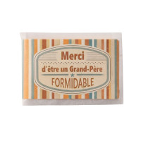 Savonnette de Remerciement Grand-père Formidable, Mas du Roseau