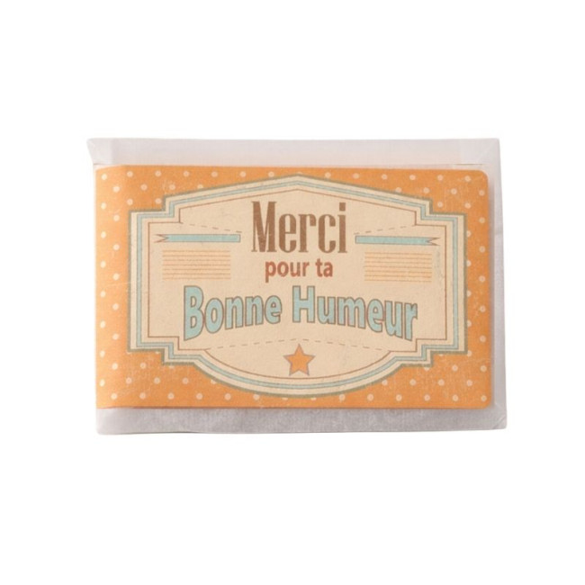 Savonnette de Remerciement Pour ta Bonne Humeur, Mas du Roseau
