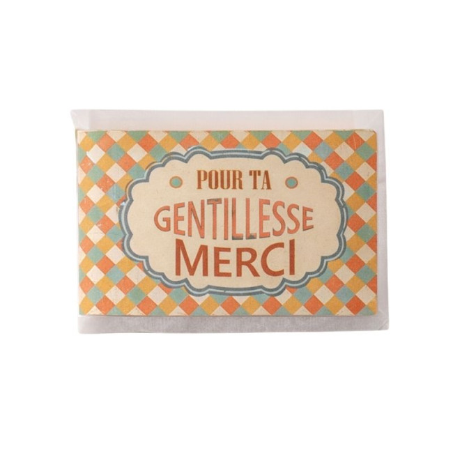 Savonnette de Remerciement Pour ta Gentillesse, Mas du Roseau