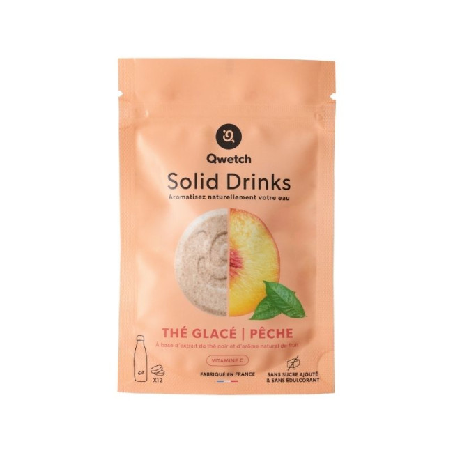 Aromatisation Solid Drinks Thé Glacé Pêche, Qwetch
