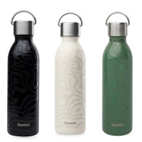 Bouteille isotherme Active Camo 600ml, Qwetch