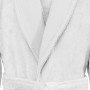 Peignoir de Bain Moelleux Mixte Col Châle SENSOFT Blanc, Sensei