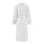 Peignoir de Bain Moelleux Mixte Col Châle SENSOFT Blanc, Sensei