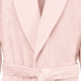 Peignoir de Bain Moelleux Mixte Col Châle SENSOFT Poudre, Sensei
