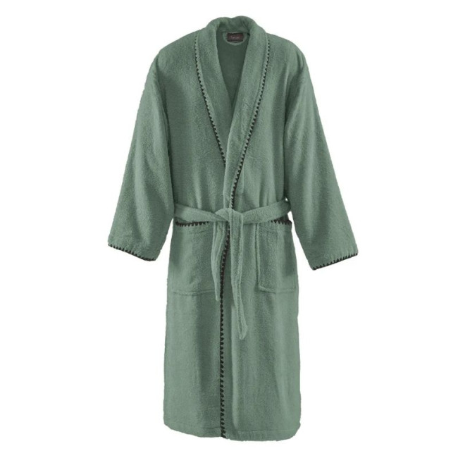 Peignoir Mixte Col Châle CASA BORGO Lichen, Sensei