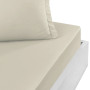 Drap Housse SOFT PERCALE Ficelle bonnet 40 cm, Sensei