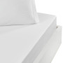 Drap Housse SOFT PERCALE Blanc bonnet 40 cm, Sensei