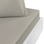Drap Housse SOFT PERCALE Gris Perle bonnet 40 cm, Sensei