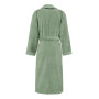 Peignoir de bain mixte col châle Sauge Sensoft, Sensei