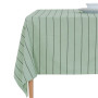 Nappe coton/lin Soft Stripes Sauge, Sensei