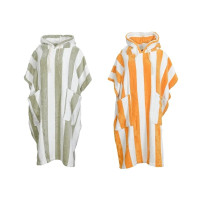 Poncho de plage 5/8 ans Rayé Velours ANTIGUA, Sensei