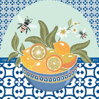 Serviettes en papier Malaga, PaperProduct Design