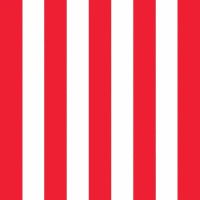 Serviettes en papier Stripes Red, PaperProduct Design