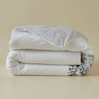 Housse de couette brodée En Terrasse, Sylvie Thiriez